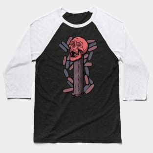 Skull pez variant Baseball T-Shirt